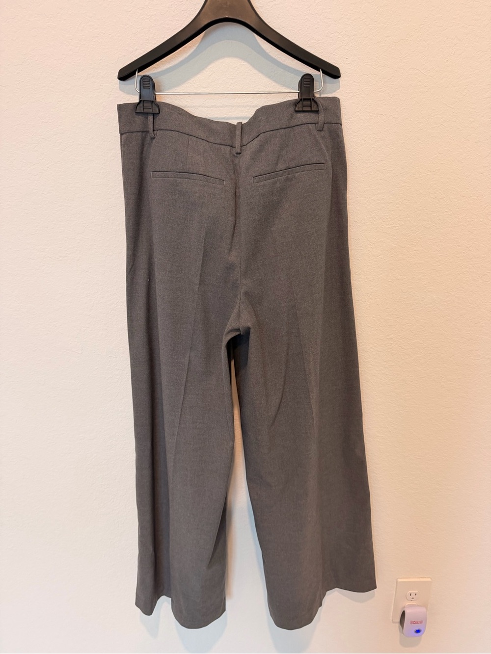 Madewell Super Wide Leg Trousers in Gray - Picture 2 of 11